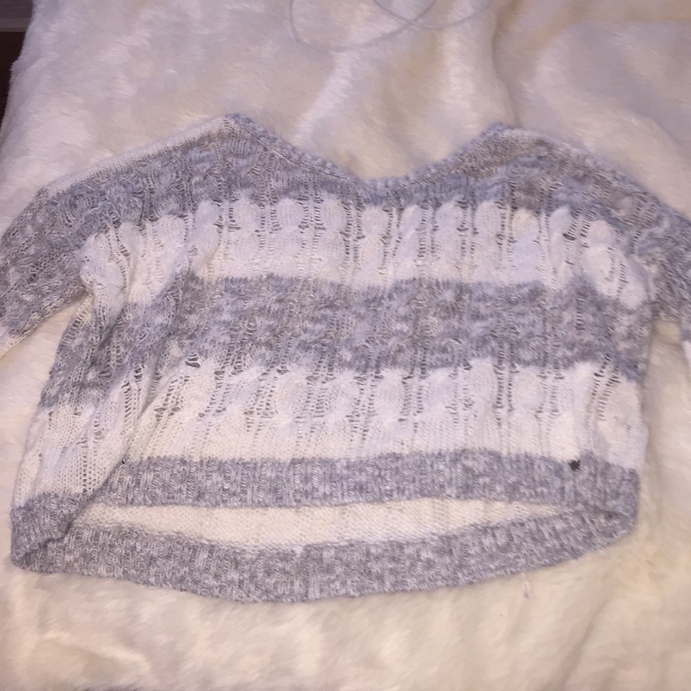 Cropped sweater